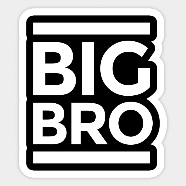 Big Bro Sticker by bandapanda